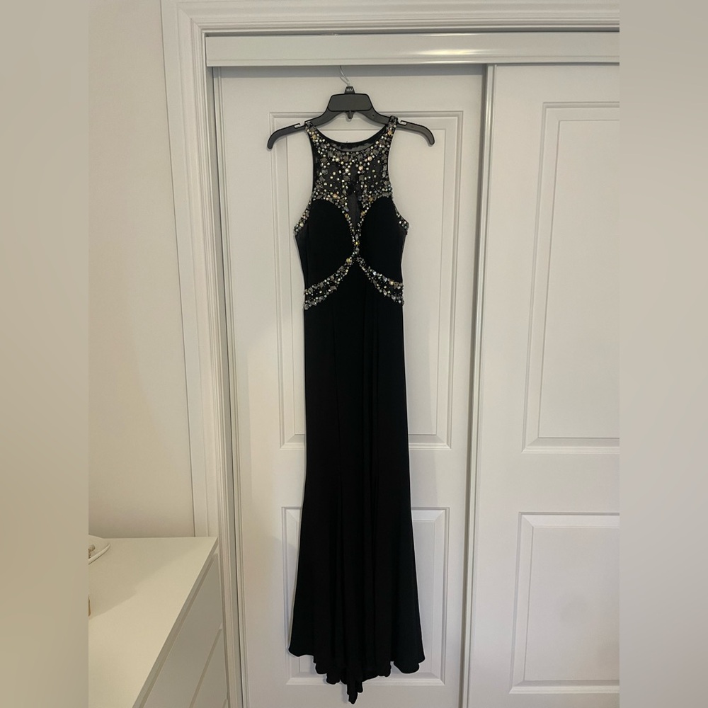 Black Floor Length Gown